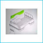 Lateral Caja Carga Chevrolet Luv C/simple 1992-1997 Izq  (1946-ALT)