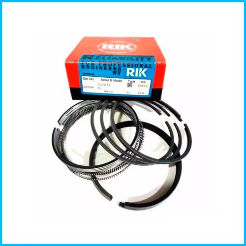 Juego De Aros Piston 0.50 Toyota Hilux 3 L 1996 - 2000 A (51 - ALT)