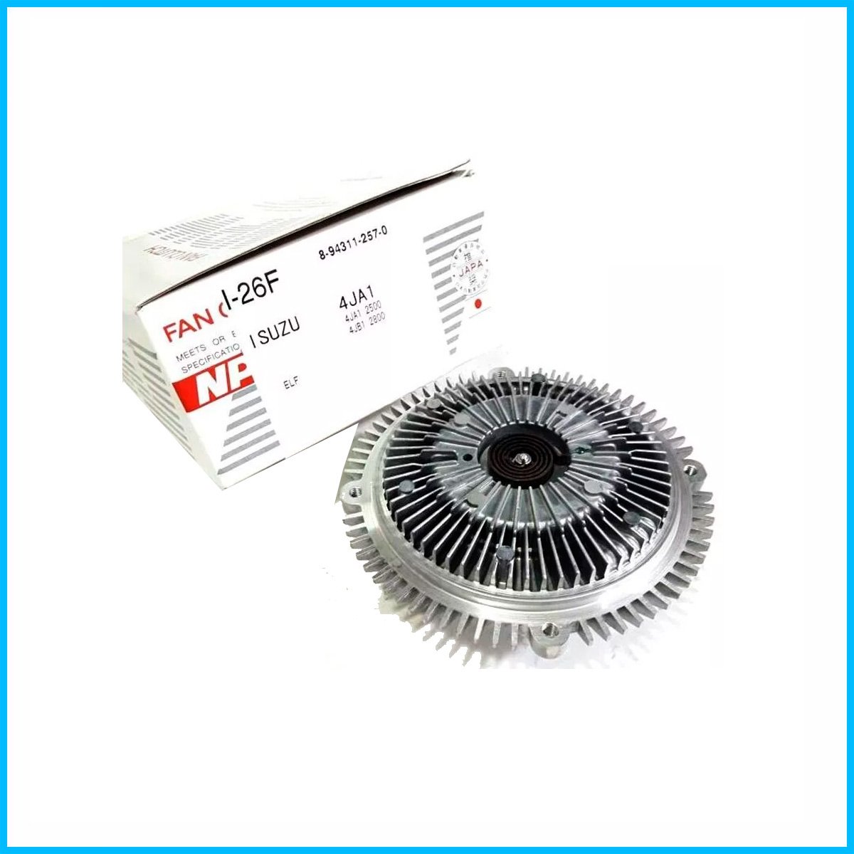 8-94311257-0b Polea Alternador Denso Toyota Hilux-sw4 2005-2015 (1036-Leg) - Imagen 1